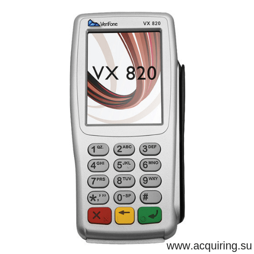 Банковский платежный терминал - пин пад Verifone VX820 под проект Прими Карту в Улан-Удэ