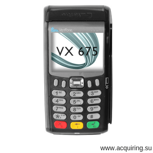POS-терминал Verifone VX675 (GPRS - SIM карта), комплект Прими Карту в Улан-Удэ